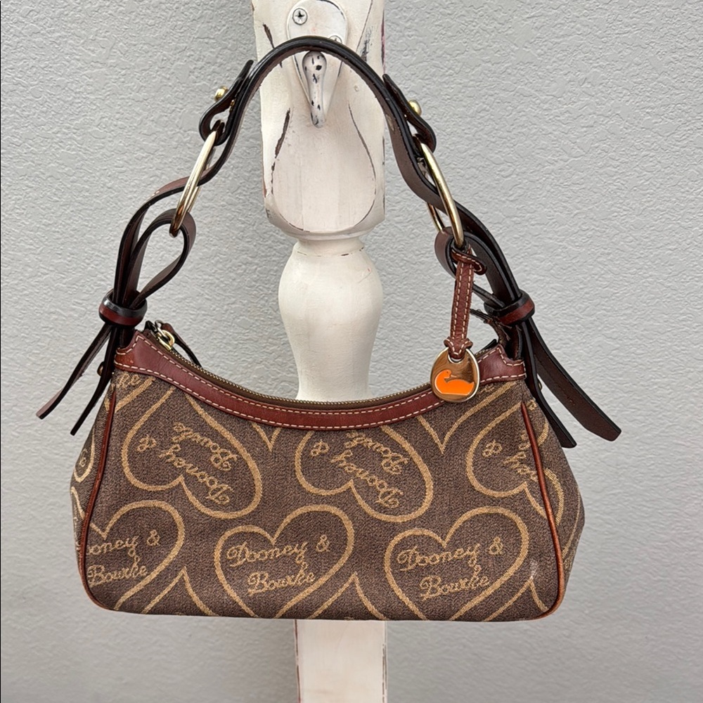 Dooney & Bourke vintage heart canvas bag